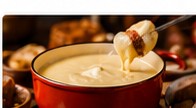 Swiss cheese fondue